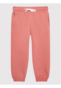 Polo Ralph Lauren Spodnie dresowe 311860018003 Różowy Regular Fit. Kolor: różowy. Materiał: bawełna #1