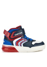 Sneakersy Geox. Kolor: niebieski