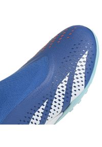 Adidas - Buty piłkarskie adidas Predator Accuracy.3 Ll Tf M GZ0001 niebieskie. Kolor: niebieski. Materiał: syntetyk, guma. Sport: piłka nożna