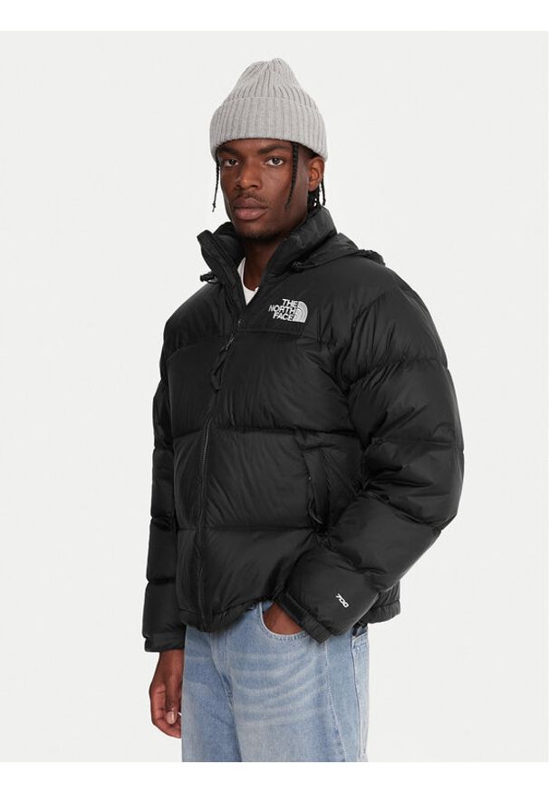 The North Face Kurtka puchowa 1996 Retro Nuptse NF0A3C8D Czarny Loose Fit. Kolor: czarny. Materiał: syntetyk. Styl: retro