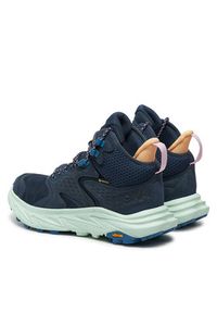 HOKA - Hoka Trekkingi Anacapa 2 Mid GTX GORE-TEX 1142831 Granatowy. Kolor: niebieski. Materiał: materiał #6