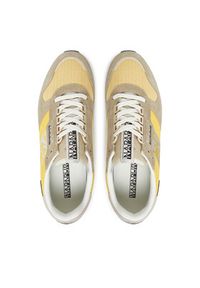 Napapijri Sneakersy Virtus NP0A4IQH Żółty. Kolor: żółty. Materiał: materiał #4