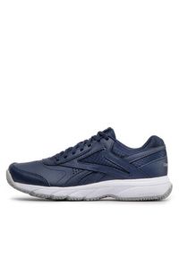 Reebok Sneakersy Work N Cushion 4.0 GW9688 Granatowy. Kolor: niebieski. Materiał: skóra #3