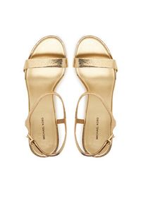 MICHAEL Michael Kors Sandały Ivy High 40S6IVHS1M Złoty. Kolor: złoty. Materiał: skóra #5