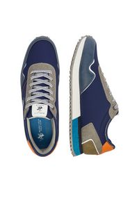 Beverly Hills Polo Club Sneakersy EO-GUIDIO-01 Granatowy. Kolor: niebieski. Materiał: materiał #2