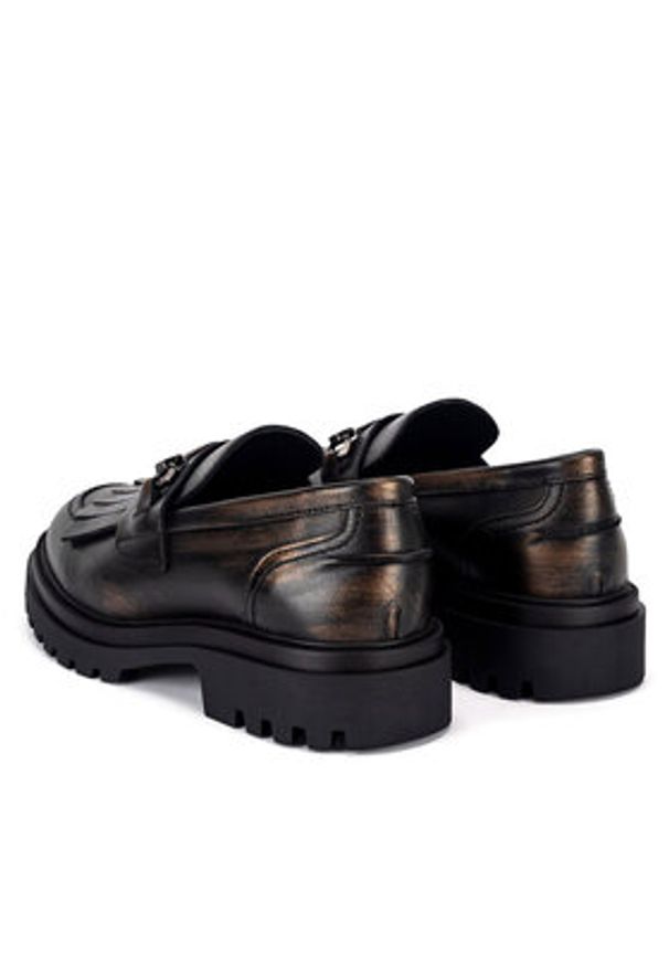 Gino Rossi Loafersy KEMER-1078-24 Brązowy. Kolor: brązowy. Materiał: skóra