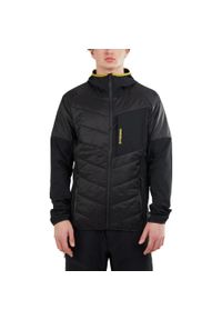 FUNDANGO - Kurtka softshell męska Fundango Gaara Hybrid. Kolor: czarny. Materiał: elastan, poliester. Sport: turystyka piesza