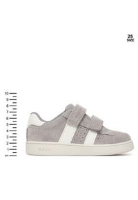 Geox Sneakersy J Eclyper Boy J65LSC 022BC C0579 M Szary. Kolor: szary. Materiał: zamsz, skóra #6