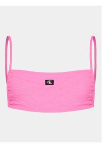 Calvin Klein Swimwear Góra od bikini KW0KW02395 Różowy. Kolor: różowy. Materiał: syntetyk #2