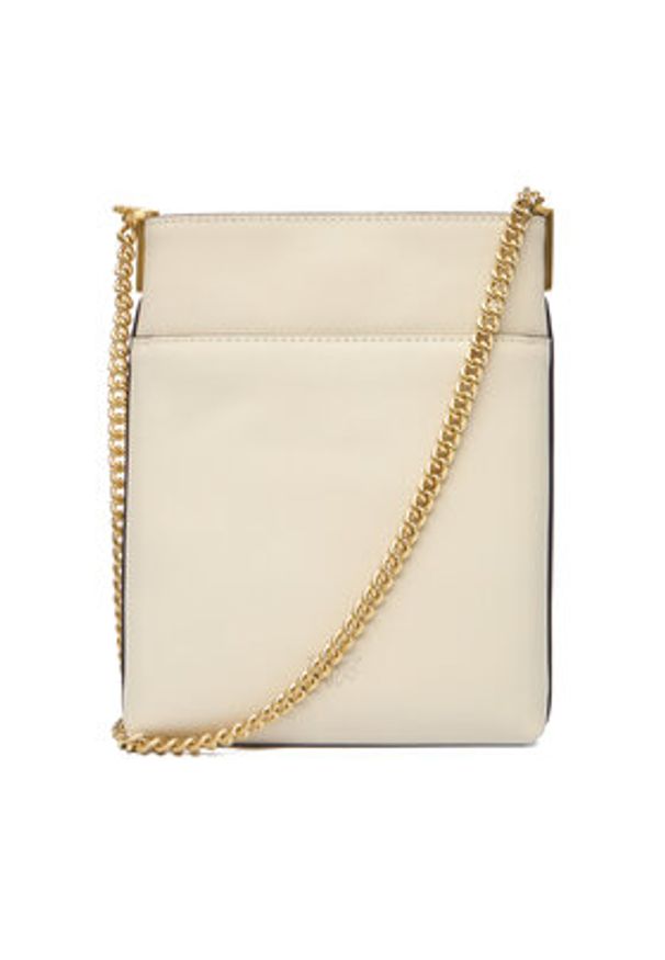 Pinko - PINKO Torebka Flat Satchel AI 25-26 PCPL 105352 A0QO Écru. Materiał: skórzane