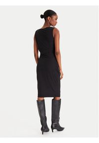 Guess Sukienka codzienna W5YK27 KAQL2 Czarny Regular Fit. Okazja: na co dzień. Kolor: czarny. Typ sukienki: proste. Styl: casual