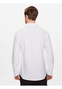 Brave Soul Koszula MSH-69POMPEIIC Biały Regular Fit. Kolor: biały. Materiał: bawełna