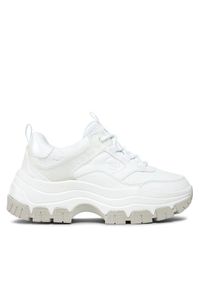 Guess Sneakersy Bisun FL8BIU FAL12 Biały. Kolor: biały. Materiał: skóra