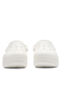Crocs Klapki C-BAYA PLATFORM CLOG 208186-100 Biały. Kolor: biały. Materiał: syntetyk, materiał. Obcas: na platformie #4
