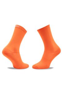POC Skarpety wysokie unisex Fluo Sock Mid 65142 9050 Pomarańczowy. Kolor: pomarańczowy. Materiał: materiał