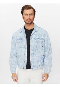 Kurtka jeansowa Karl Lagerfeld Jeans. Kolor: niebieski