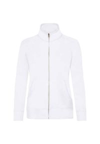 FRUIT OF THE LOOM - Kurtka Unisex Premium. Kolor: biały