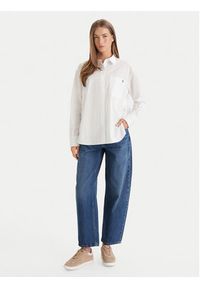 Calvin Klein Jeans Koszula LV047F102G Biały Relaxed Fit. Kolor: biały. Materiał: bawełna #3