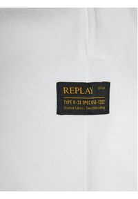 Replay T-Shirt M6755.000.2660 Biały Regular Fit. Kolor: biały. Materiał: bawełna