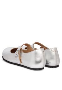 Birkenstock Baleriny Santa Clarita 1030679 Srebrny. Kolor: srebrny. Materiał: skóra #4