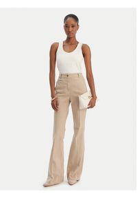 Marella Top Tiglio 2615941051 Écru Slim Fit. Materiał: syntetyk #2