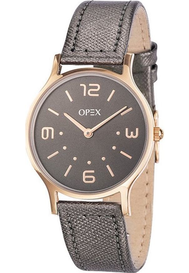 Zegarek Opex Zegarek damski Opex X4176LA1 szary. Kolor: szary