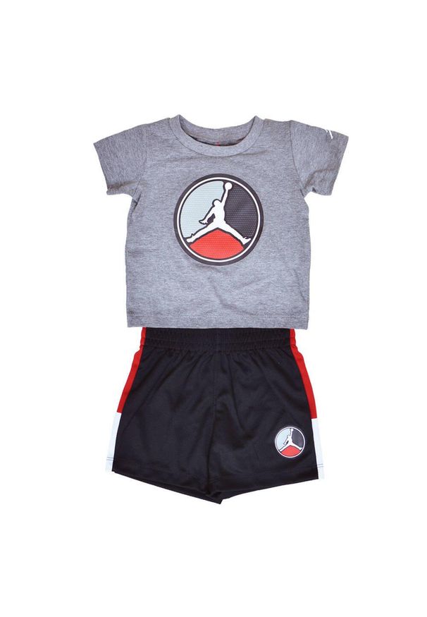 Komplet dziecięcy Air Jordan 8 Front Cirlce Set - 657550-023. Kolor: szary. Sport: koszykówka