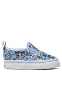 Vans Tenisówki Td Slip-On V VN0A3488Y311 Niebieski. Zapięcie: bez zapięcia. Kolor: niebieski. Materiał: materiał