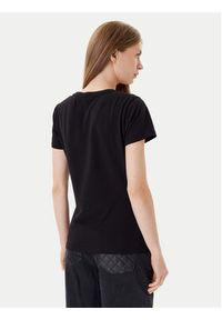 Liu Jo Sport T-Shirt TF5166 JS003 Czarny Regular Fit. Kolor: czarny. Materiał: bawełna. Styl: sportowy #4