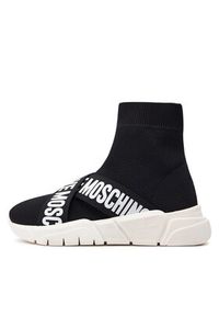 Love Moschino - LOVE MOSCHINO Sneakersy JA15263G1IIZ500A Czarny. Kolor: czarny