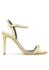 Elisabetta Franchi Sandały SA57L51E2 DC7 Żółty. Kolor: żółty. Materiał: skóra #1