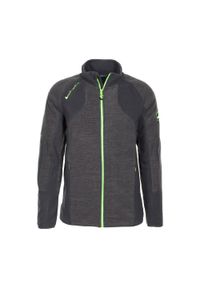 PEAK MOUNTAIN - Kurtka polarowa Peak Mountain Cecut. Kolor: szary. Materiał: polar. Sezon: zima. Sport: narciarstwo #1