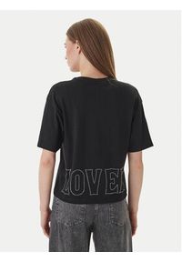 only - ONLY T-Shirt Rhine 15368901 Czarny Boxy Fit. Kolor: czarny. Materiał: bawełna #5