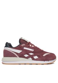 Reebok Sneakersy SS-CLASSIC NYLON 89 100245718 Bordowy. Kolor: czerwony. Materiał: skóra, zamsz. Model: Reebok Classic, Reebok Nylon #1