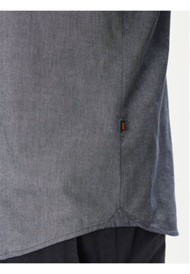 BOSS Koszula Rash_2 50537332 Granatowy Regular Fit. Kolor: niebieski. Materiał: bawełna