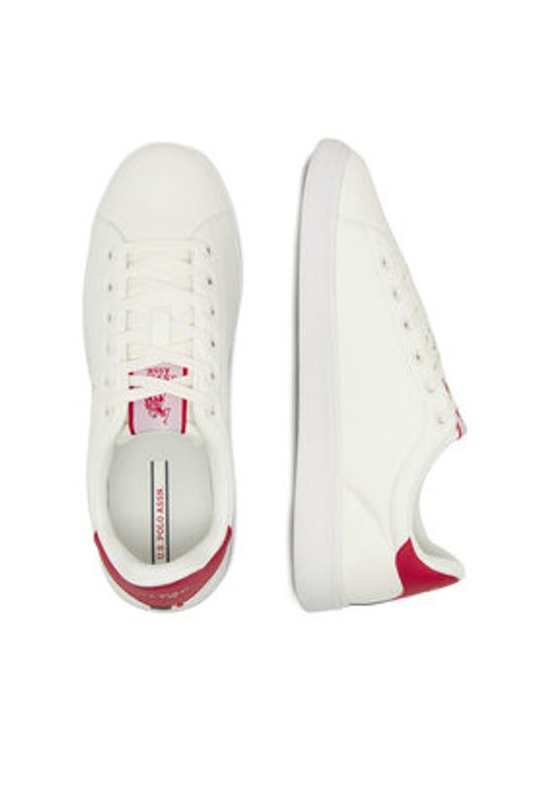 U.S. Polo Assn. Sneakersy BYRON001 Biały. Kolor: biały. Materiał: syntetyk