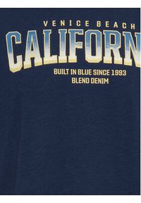 Blend T-Shirt 20715311 Granatowy Regular Fit. Kolor: niebieski. Materiał: bawełna #8
