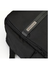 Wittchen - Męski plecak na laptopa 15,6” z krytym suwakiem. Kolor: czarny. Materiał: poliester. Wzór: aplikacja. Styl: klasyczny, casual, elegancki #3