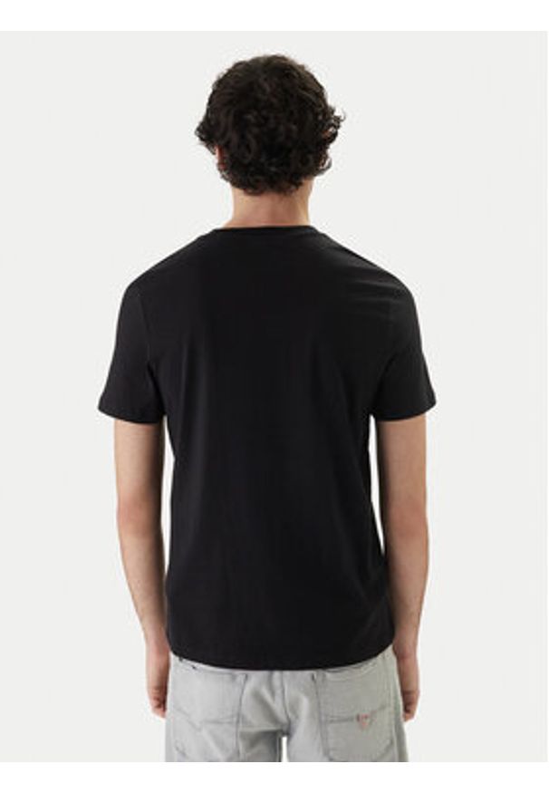 Guess T-Shirt Z6GI02 K2839 Czarny Regular Fit. Kolor: czarny. Materiał: bawełna