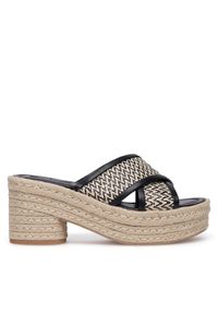 Nine West Espadryle WYL2734-1 Czarny. Kolor: czarny. Materiał: materiał #1