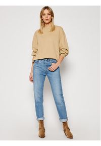 Levi's® Bluza Melrose Slouchy Crew 32951-0002 Brązowy Regular Fit. Kolor: brązowy. Materiał: bawełna #5