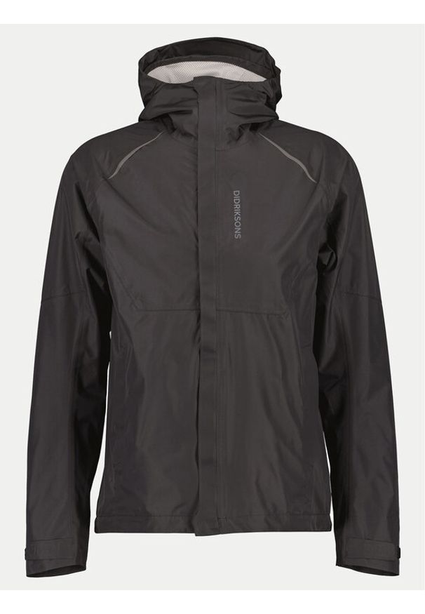 Didriksons Kurtka przejściowa Davi 505185 Czarny Regular Fit. Kolor: czarny. Materiał: syntetyk