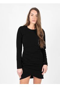 Silvian Heach Sukienka | CVA22141VE | Kobieta | Czarny. Kolor: czarny. Materiał: poliester, wiskoza, elastan. Długość rękawa: długi rękaw. Typ sukienki: kopertowe, dopasowane. Długość: mini #2