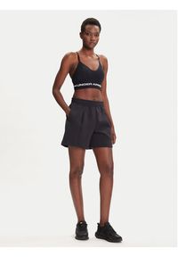Under Armour Szorty sportowe Unstoppable Flc Pltd Short 1382764-001 Czarny Loose Fit. Kolor: czarny. Materiał: syntetyk #4