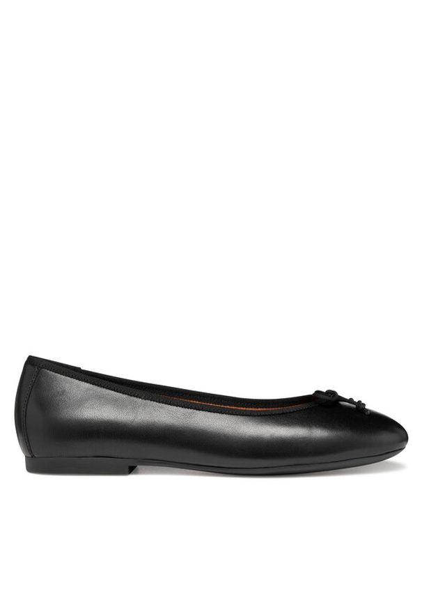 Geox Baleriny D New Palmaria D654JF 0TU11 C9999 Czarny. Kolor: czarny. Materiał: skóra