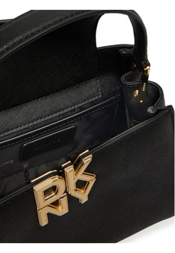 DKNY Torebka Foster R52D1L93 Czarny. Kolor: czarny. Materiał: skórzane