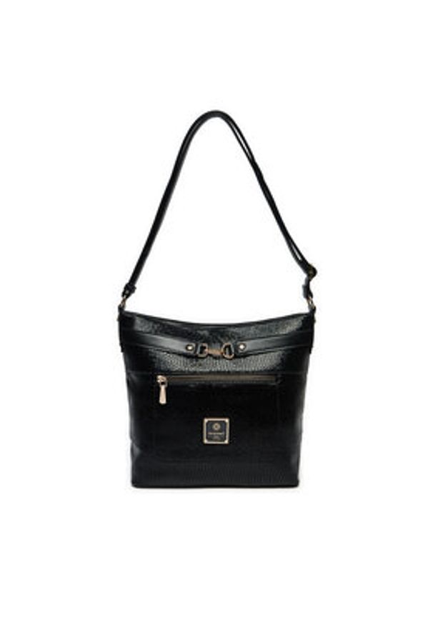 Monnari Torebka BAG5970 Czarny. Kolor: czarny. Materiał: skórzane
