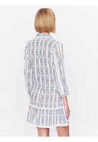 Melissa Odabash Sukienka codzienna Sophia Biały Regular Fit. Okazja: na co dzień. Kolor: biały. Materiał: bawełna. Typ sukienki: proste. Styl: casual #2