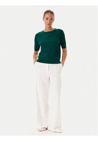 Tatuum Sweter Bazo T2502.049 Zielony Regular Fit. Kolor: zielony. Materiał: bawełna #5