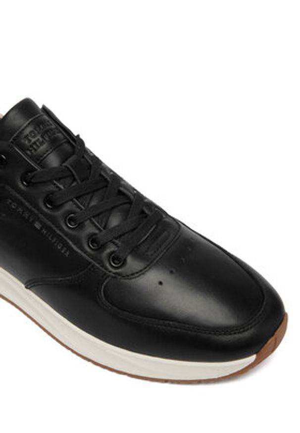 TOMMY HILFIGER - Tommy Hilfiger Sneakersy Newport Lth FM0FM05871 Czarny. Kolor: czarny. Materiał: skóra